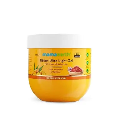 Mamaearth Ubtan Ultra Light Gel Oil Free Moisturizer -200ml